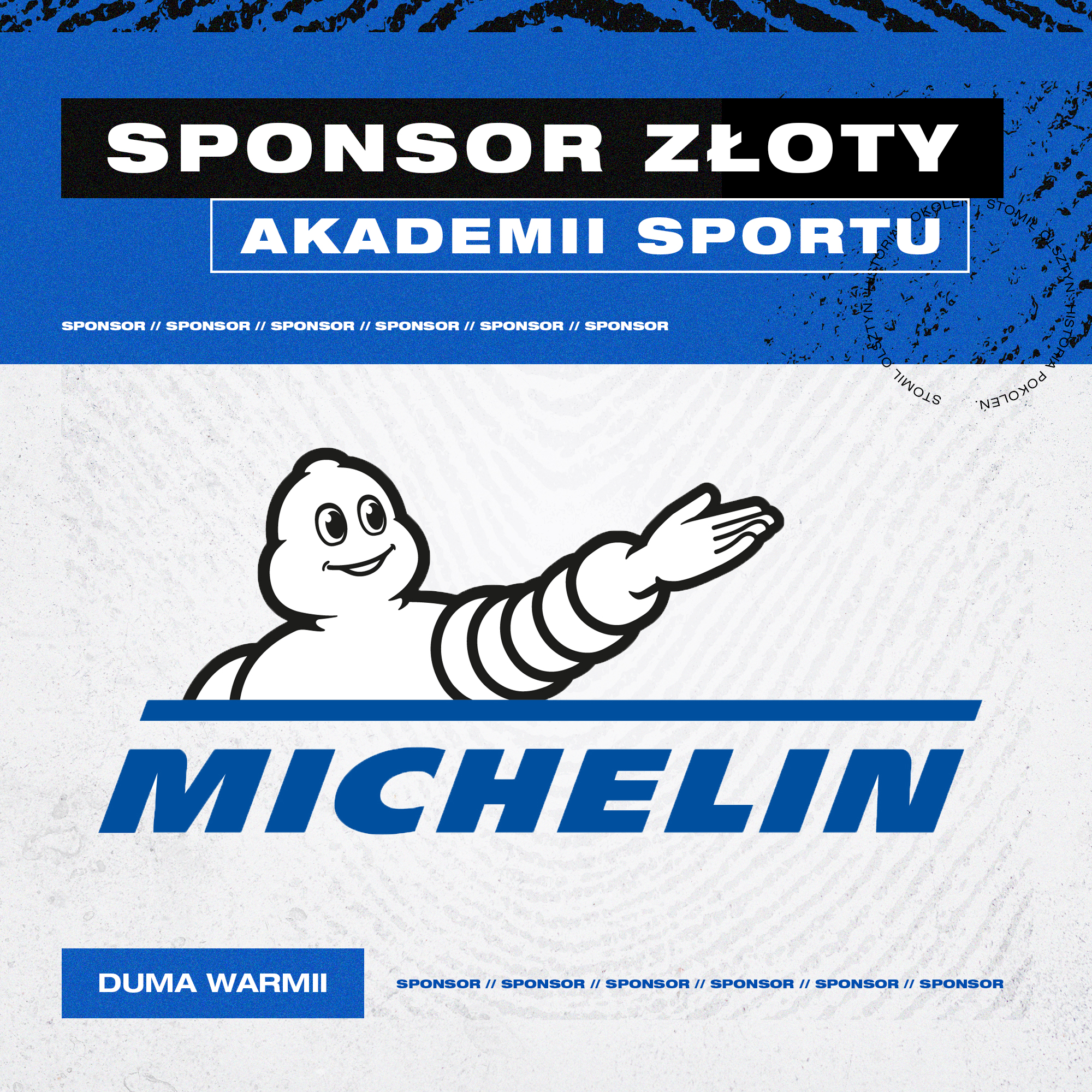 Partner po sąsiedzku. Michelin Sponsorem Złotym Akademii Sportu Stomil Olsztyn