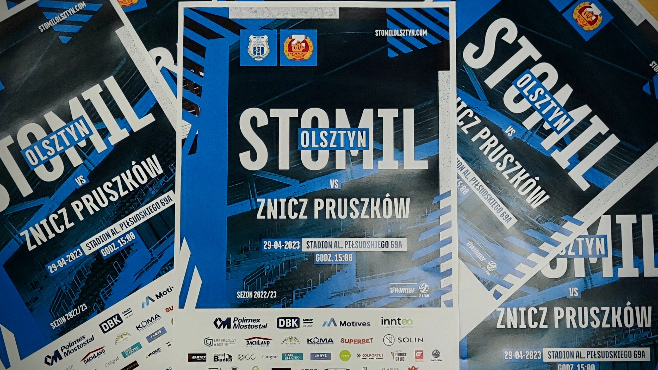 Niech wieść się niesie! Stomil gra w sobotę ze Zniczem. Wszyscy na mecz!