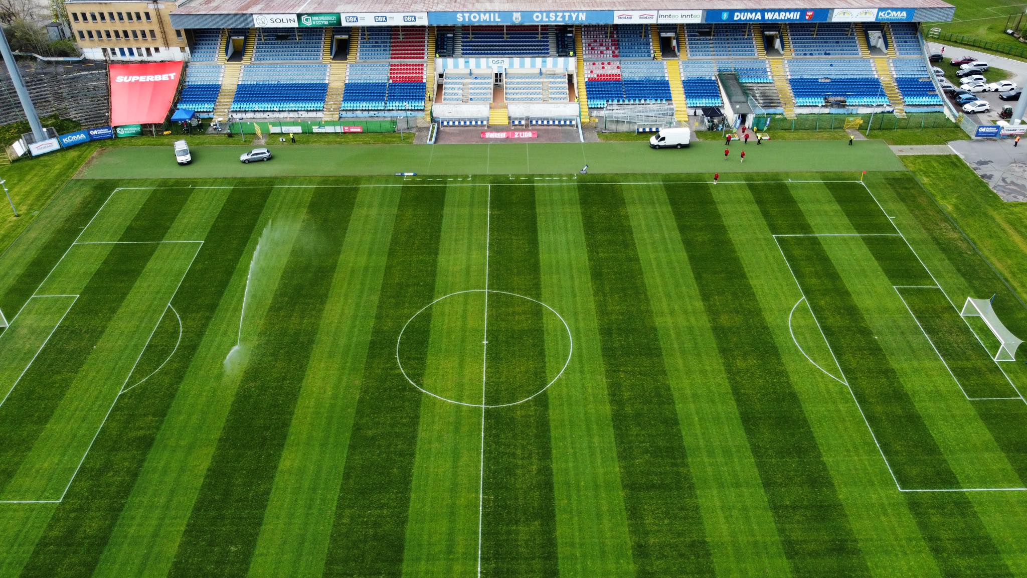 Stomil Olsztyn - Wisła Płock. Juniorzy zagrają na płycie głównej