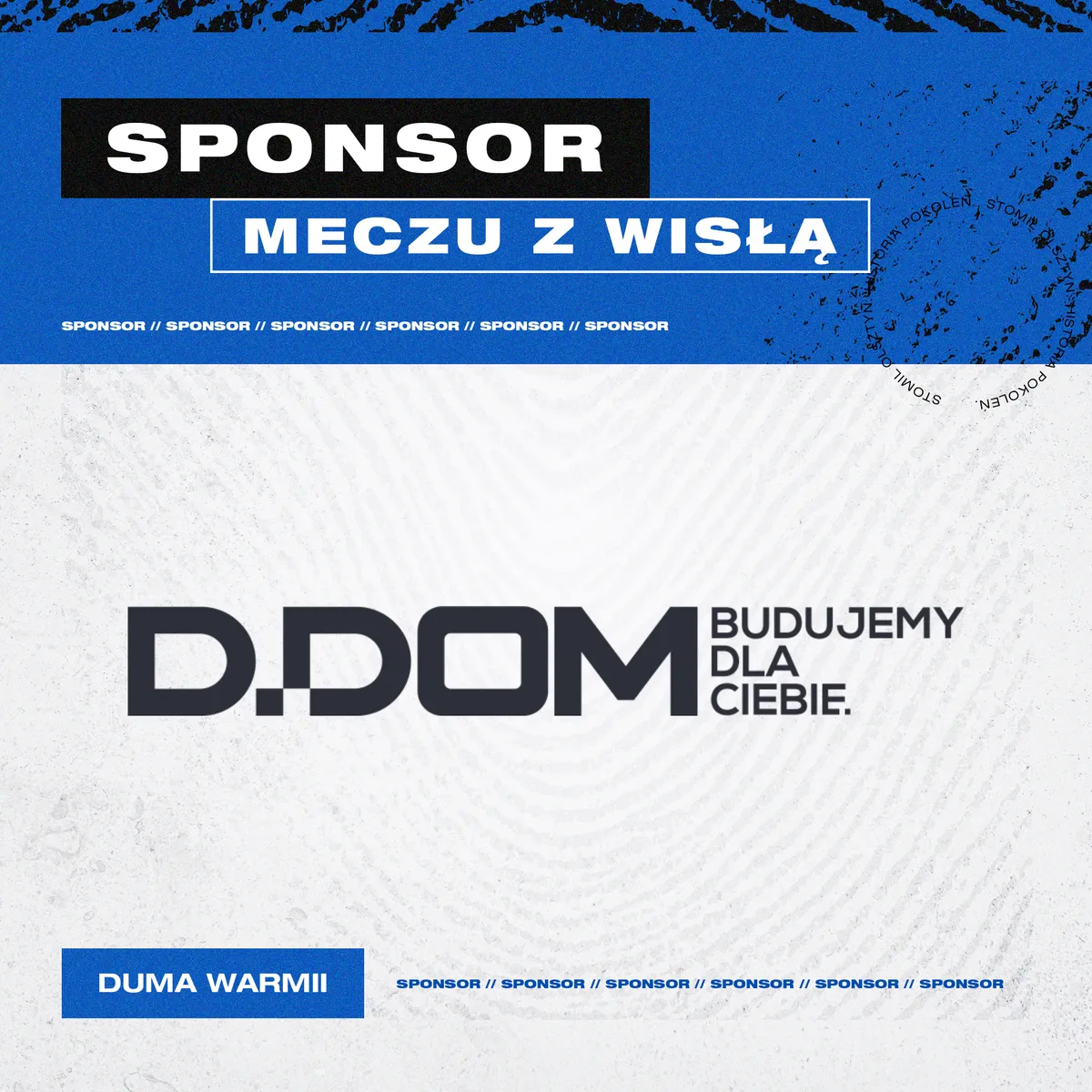 Mecz z Puławami ma swojego sponsora! D.DOM partnerem spotkania