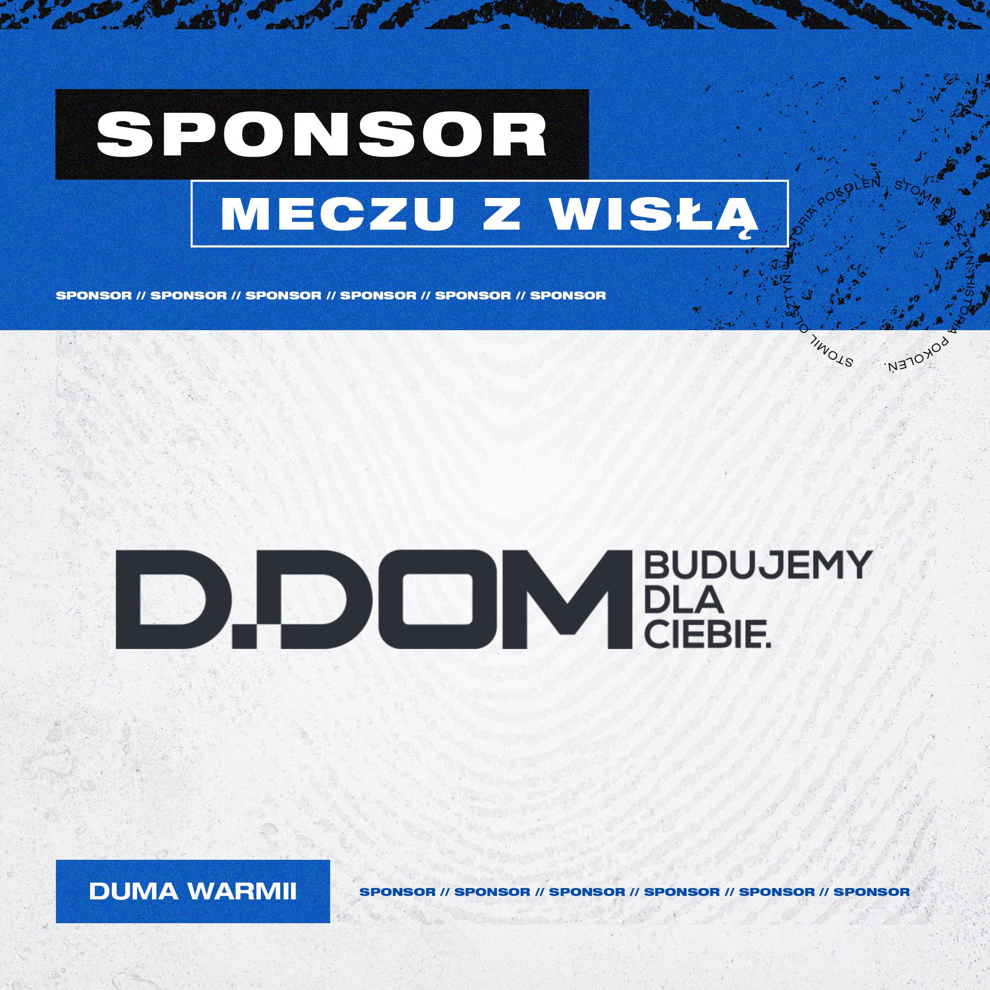 Mecz z Puławami ma swojego sponsora! D.DOM partnerem spotkania