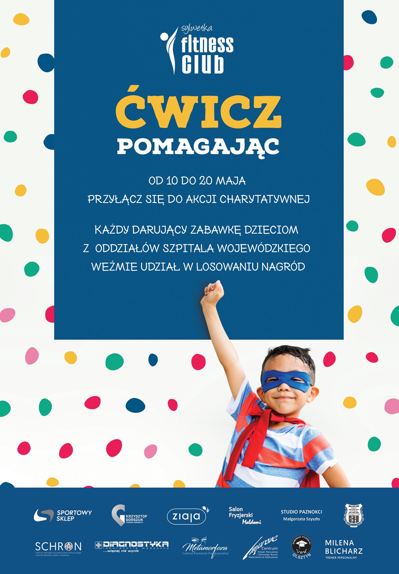 Zapraszamy do wsparcia akcji "Ćwicz pomagając"