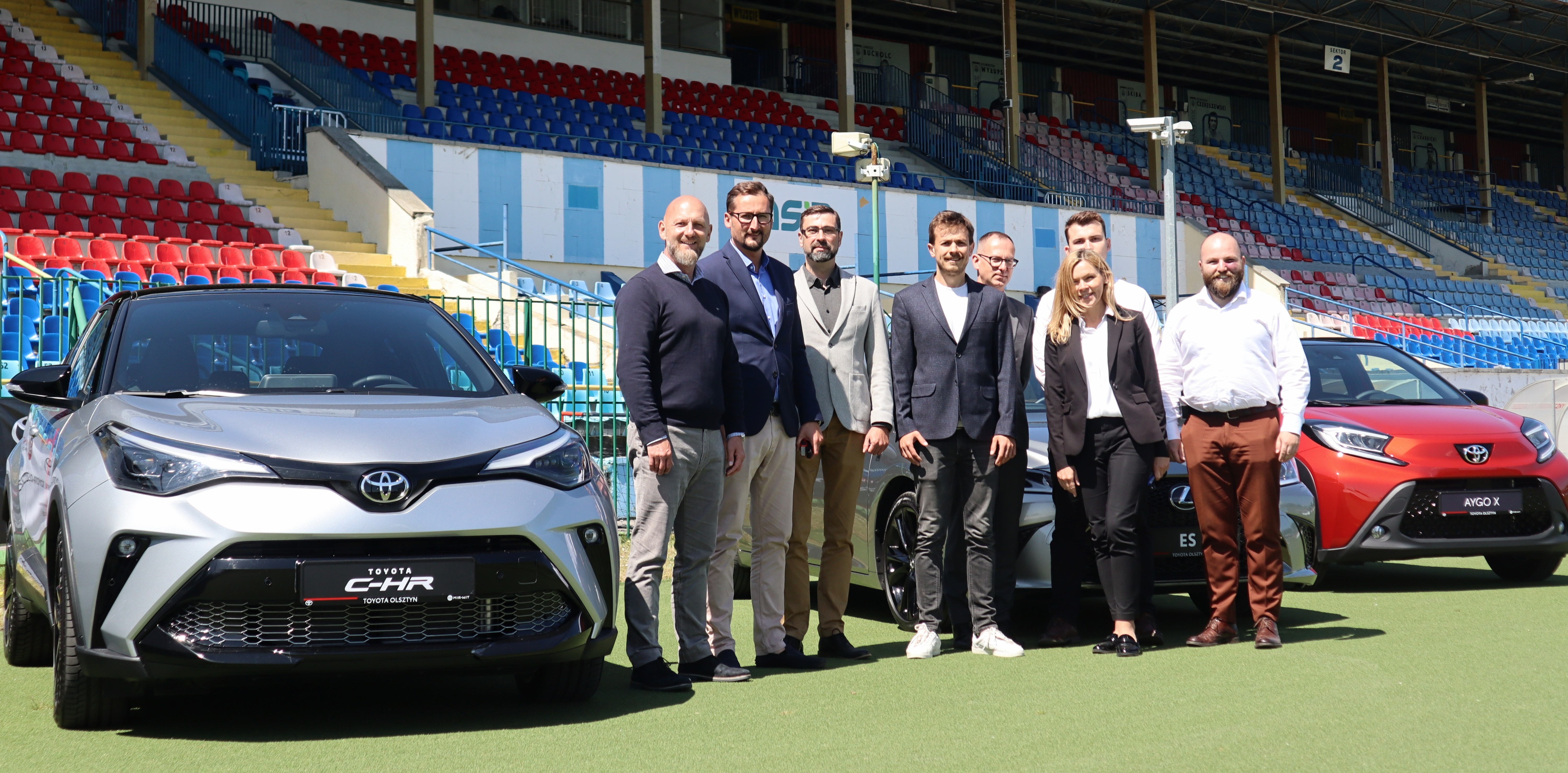 Wspólnie dojedziemy do celu. Toyota MIR-WIT Olsztyn Złotym Sponsorem Stomilu