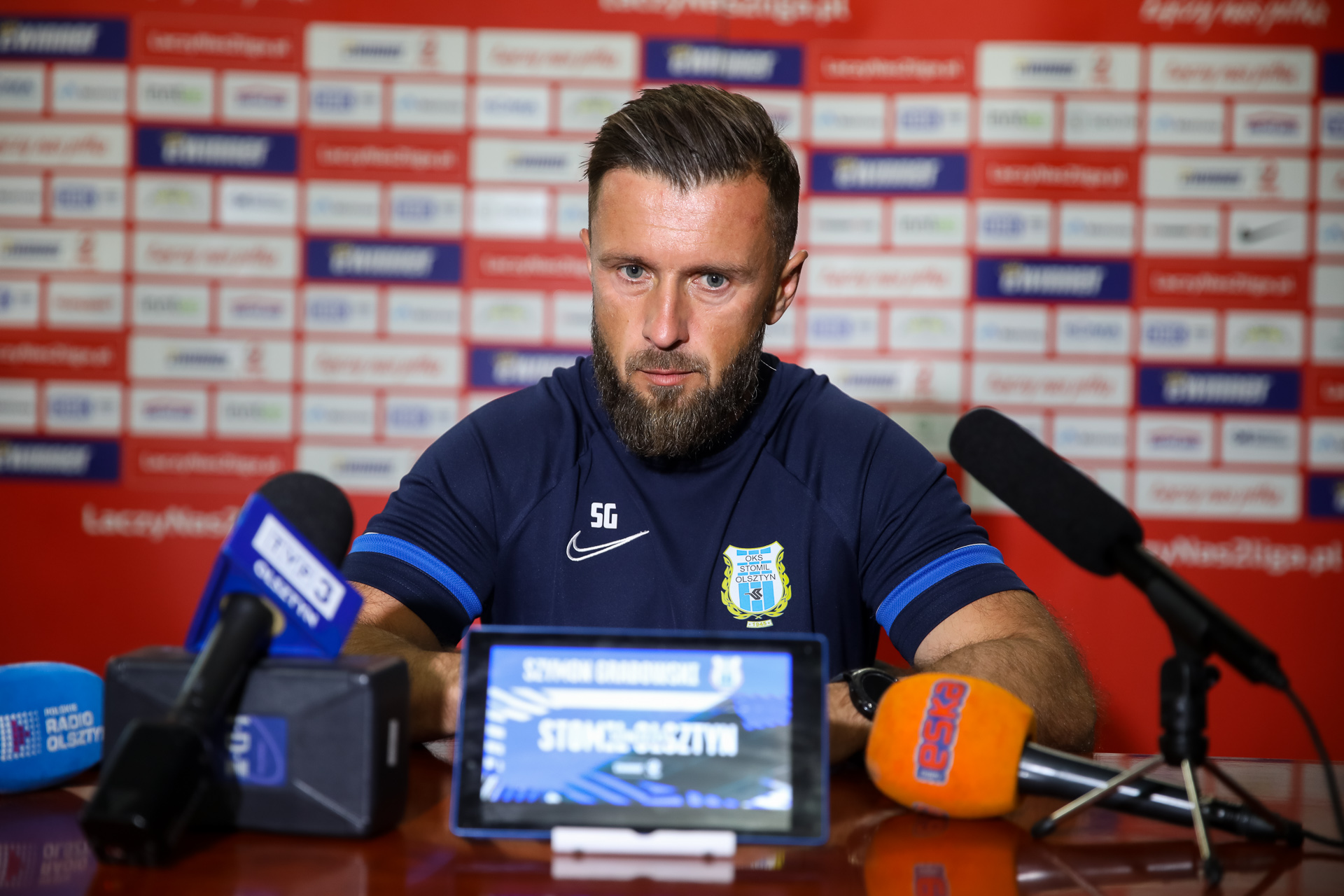 Trener Szymon Grabowski odchodzi ze Stomilu Olsztyn