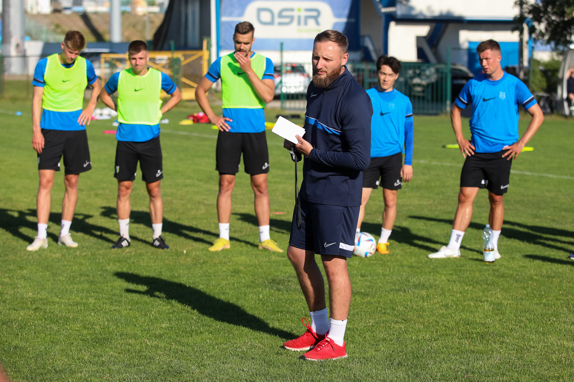 Pierwszy trening pod wodzą Patryka Czubaka w obiektywie aparatu