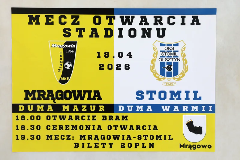 Mrągowia Mrągowo – Stomil Olsztyn [ZDJĘCIA]