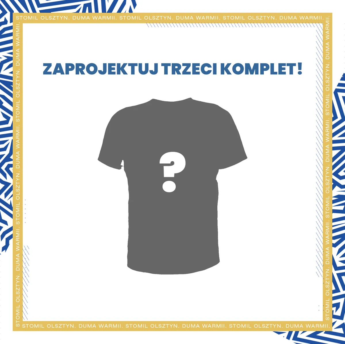 Zaprojektuj koszulkę meczową Dumy Warmii!