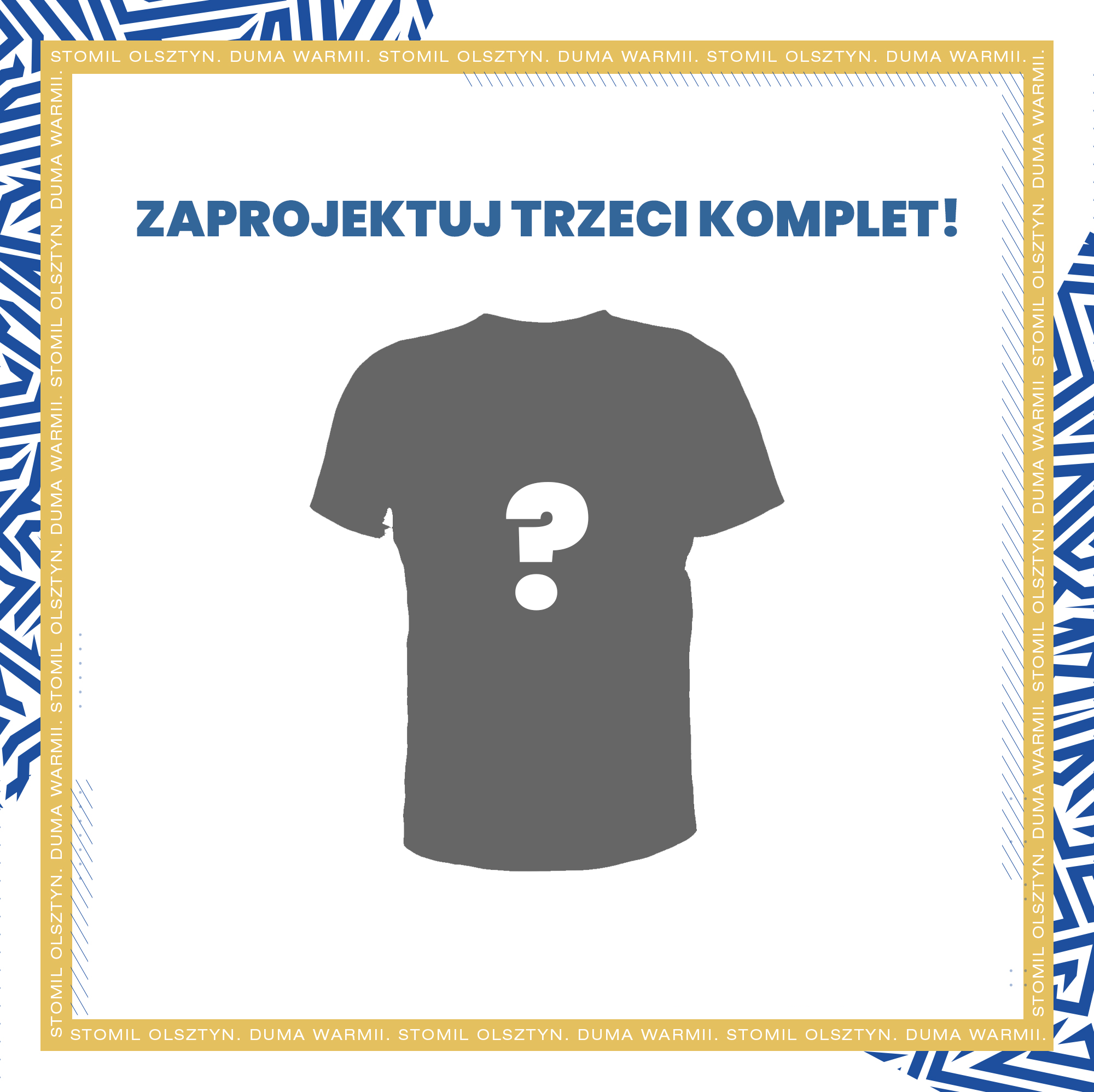 Zaprojektuj koszulkę meczową Dumy Warmii!