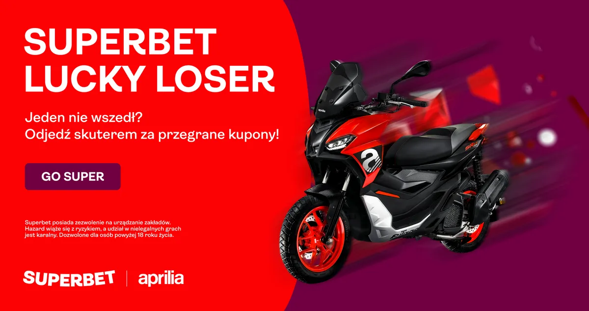 Gorący sierpień w Superbet, czyli pół bańki PLNów i skutery do wzięcia!