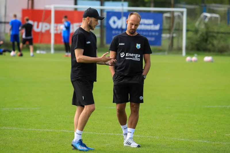 Pierwszy trening Janusz Bucholc (1)