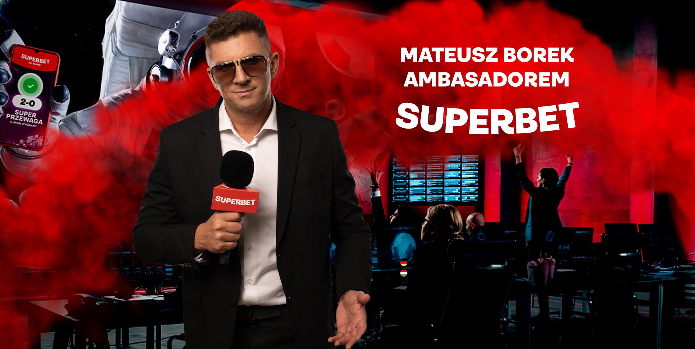 Mateusz Borek dołącza do grona ambasadorów Superbet