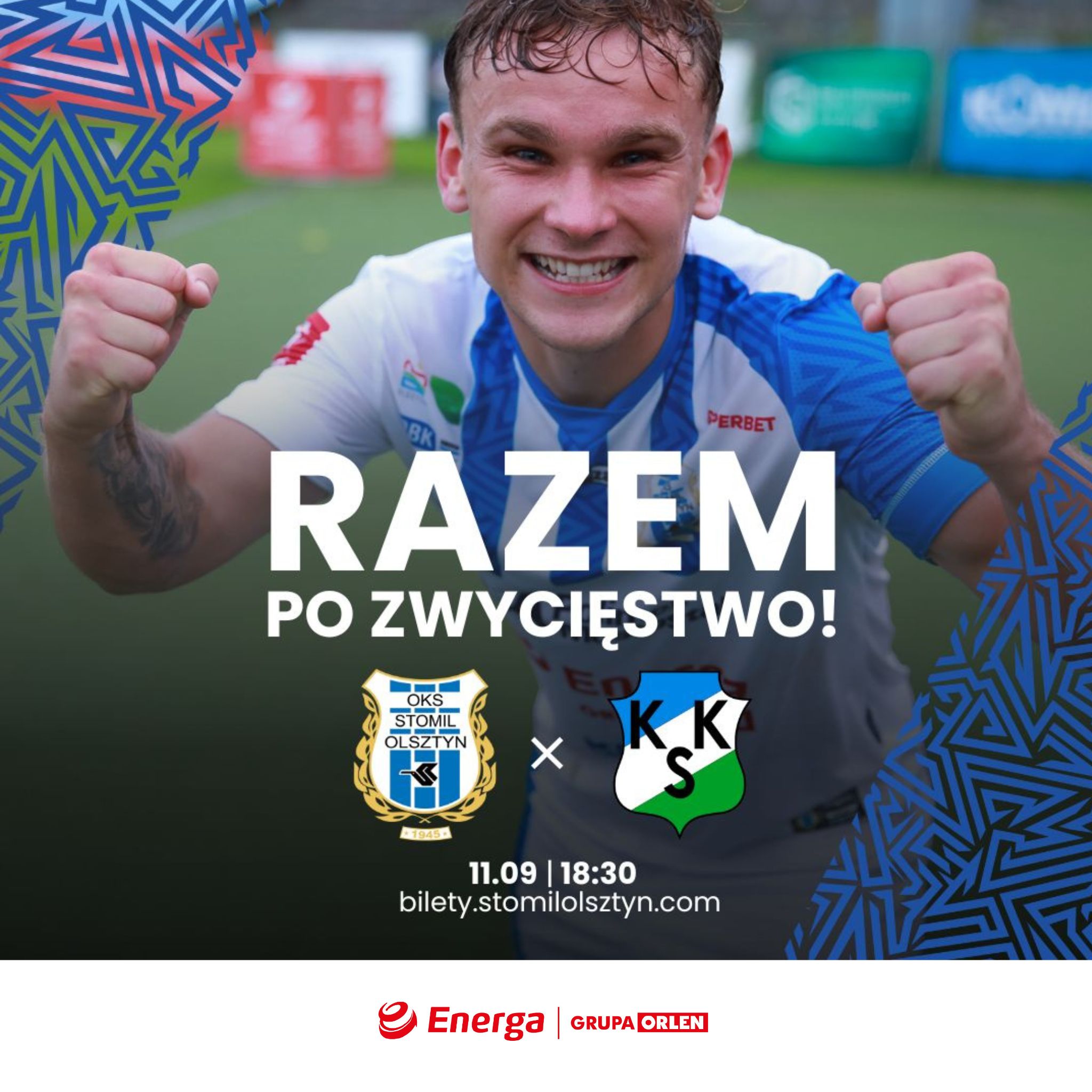 Widzimy się już za tydzień! Stomil Olsztyn podejmuje KKS Kalisz! Osoby do 16-stego roku życia wchodzą na ten mecz za darmo!