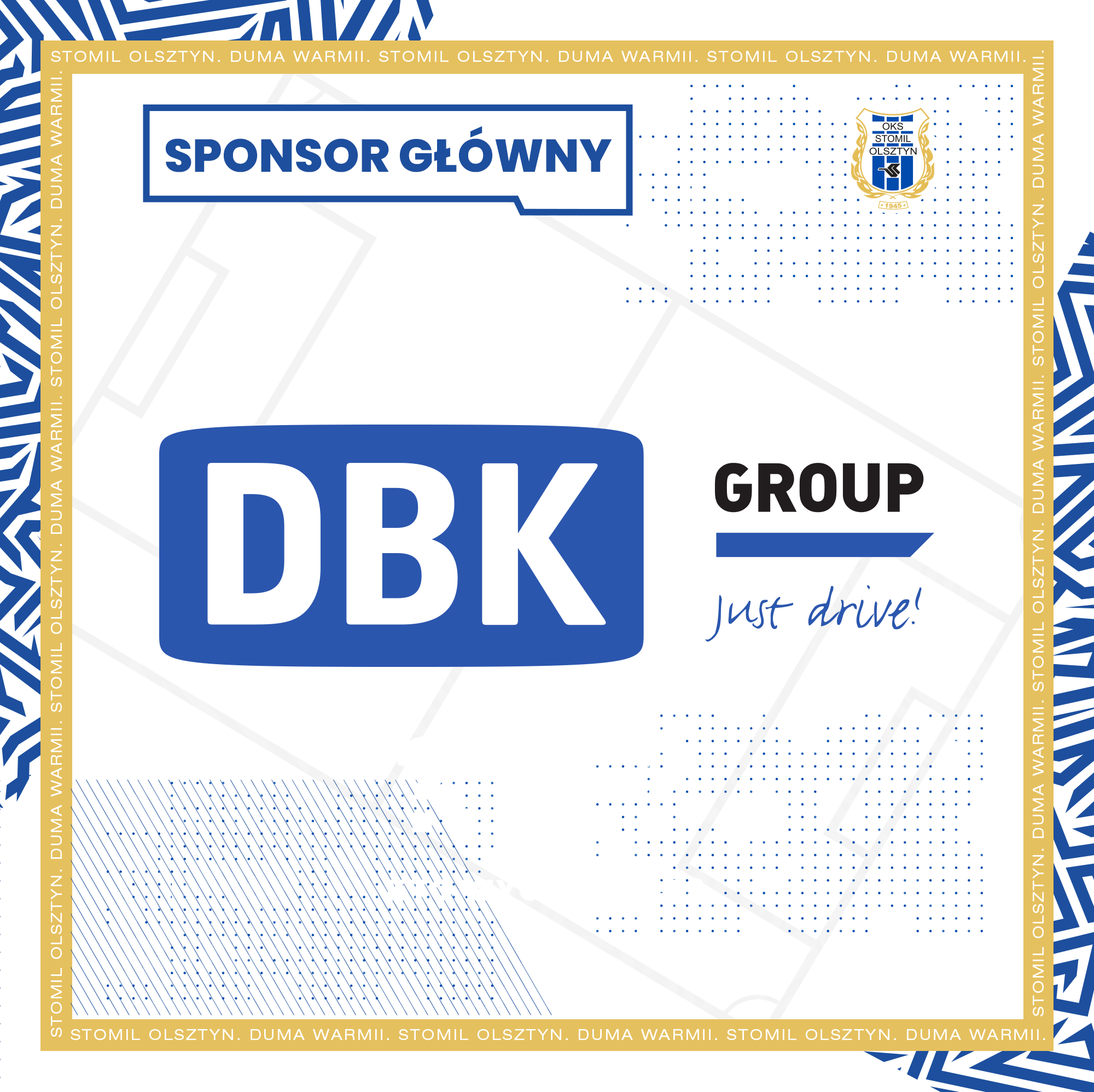 Wieloletnia współpraca przedłużona! Grupa DBK nadal gra ze Stomilem Olsztyn