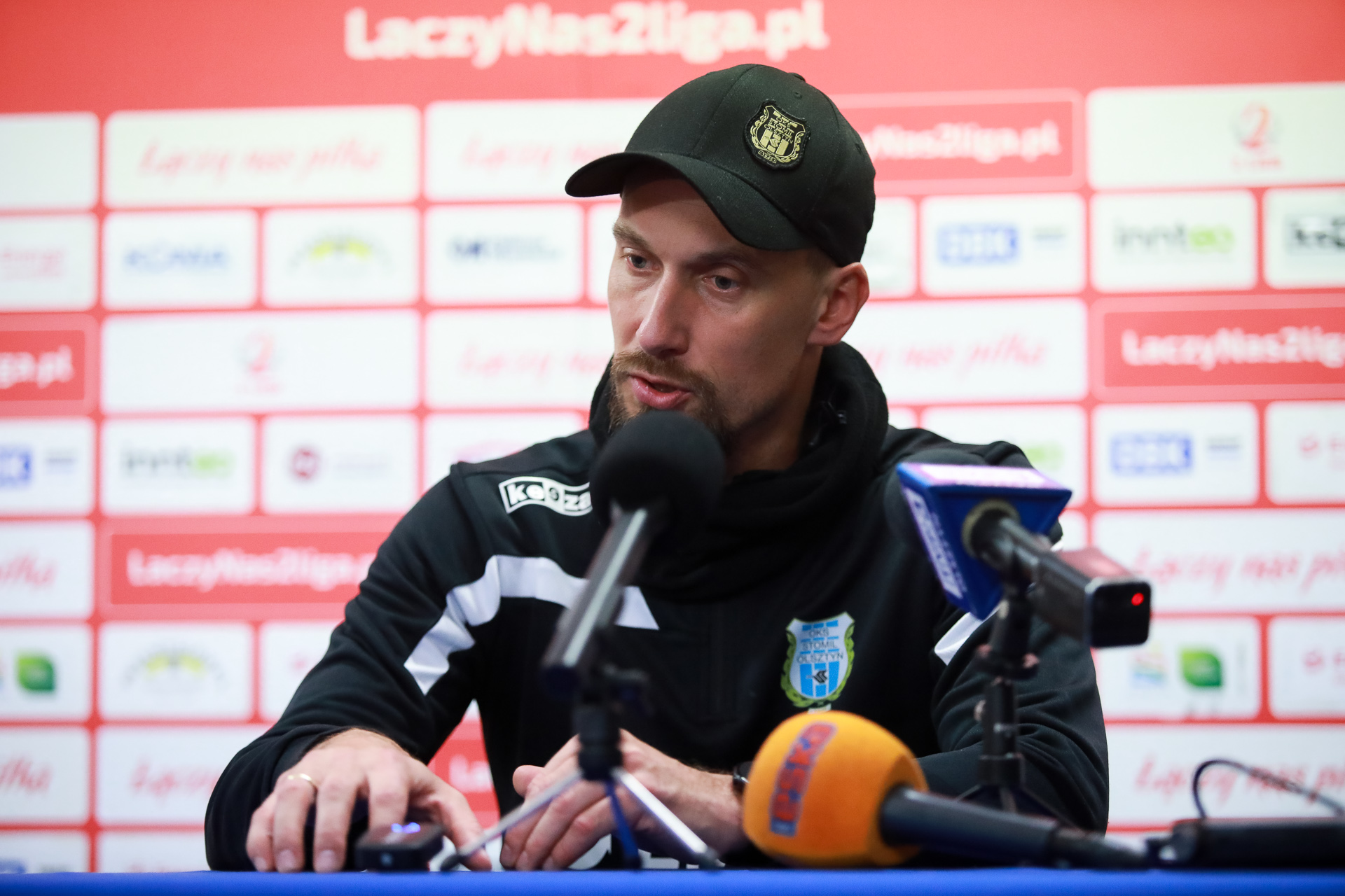 "Cieszymy się z punktów, ale nie z gry". Konferencja po meczu Stomil - Skra
