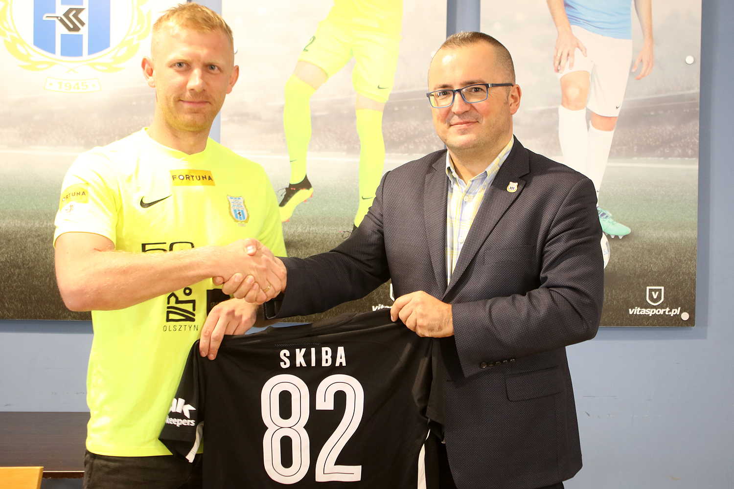 Piotr Skiba przedłużył kontrakt ze Stomilem