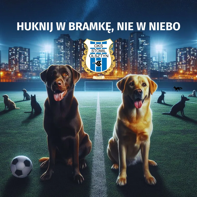 HUKNIJ W BRAMĘ