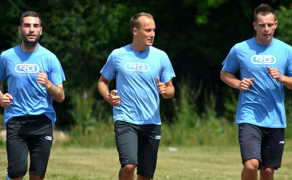 Pierwszy trening Stomil (sierpień 2015)
