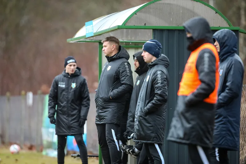 Stomil - Olimpia Grudziądz sparing (2)