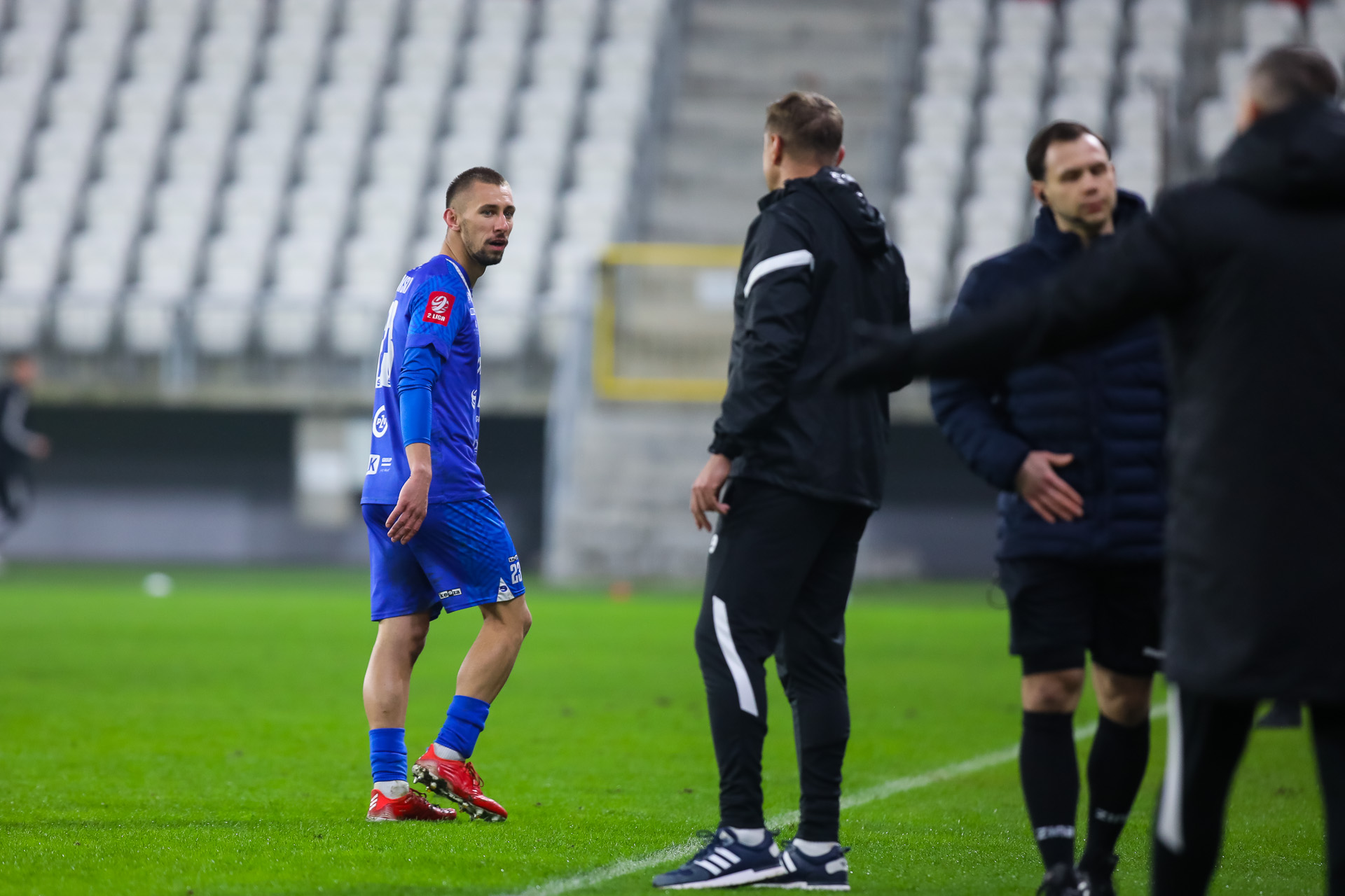Filip Laskowski nie zagra ze Stalą. Raport kartkowy