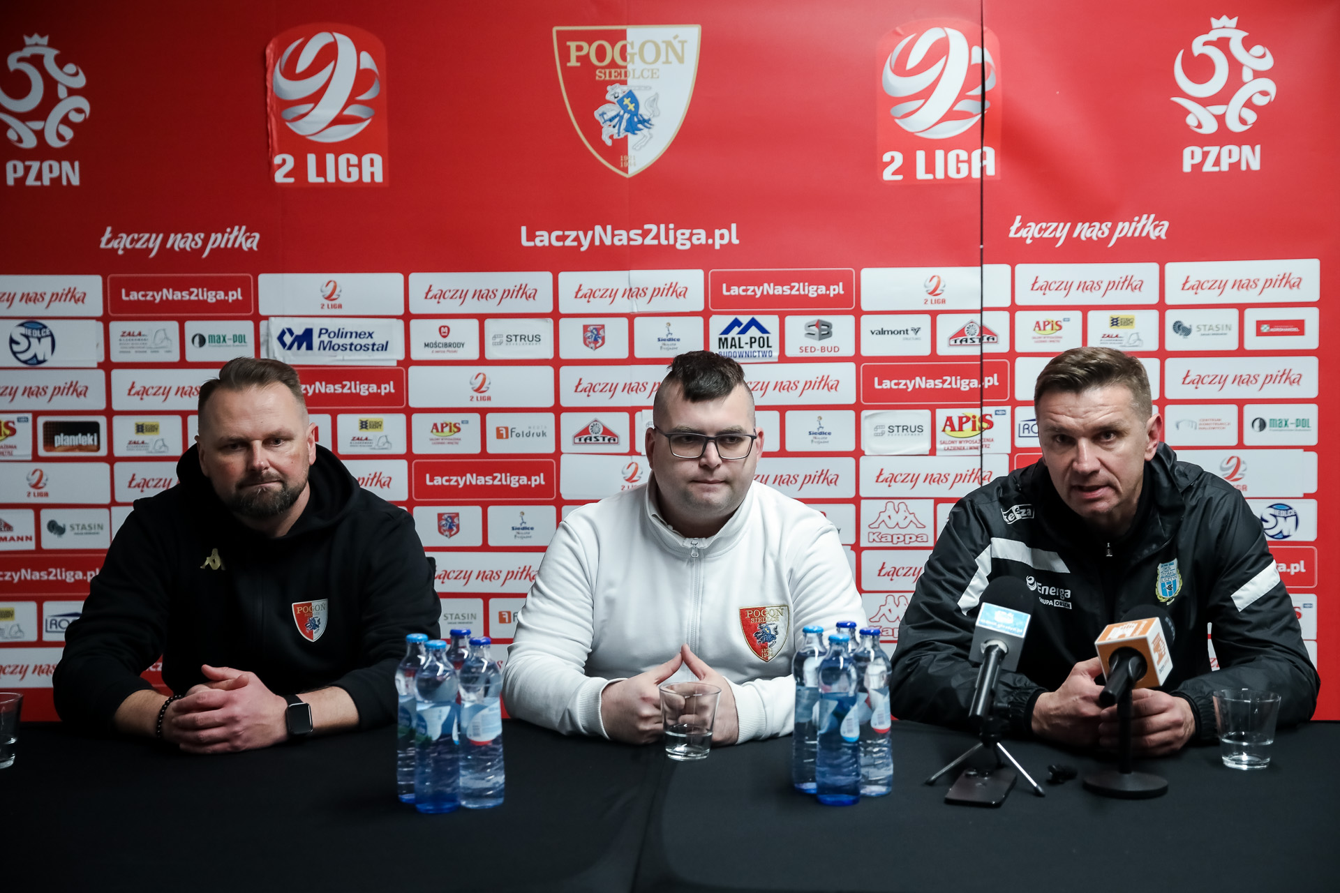Konferencja po meczu Pogoń Siedlce - Stomil Olsztyn