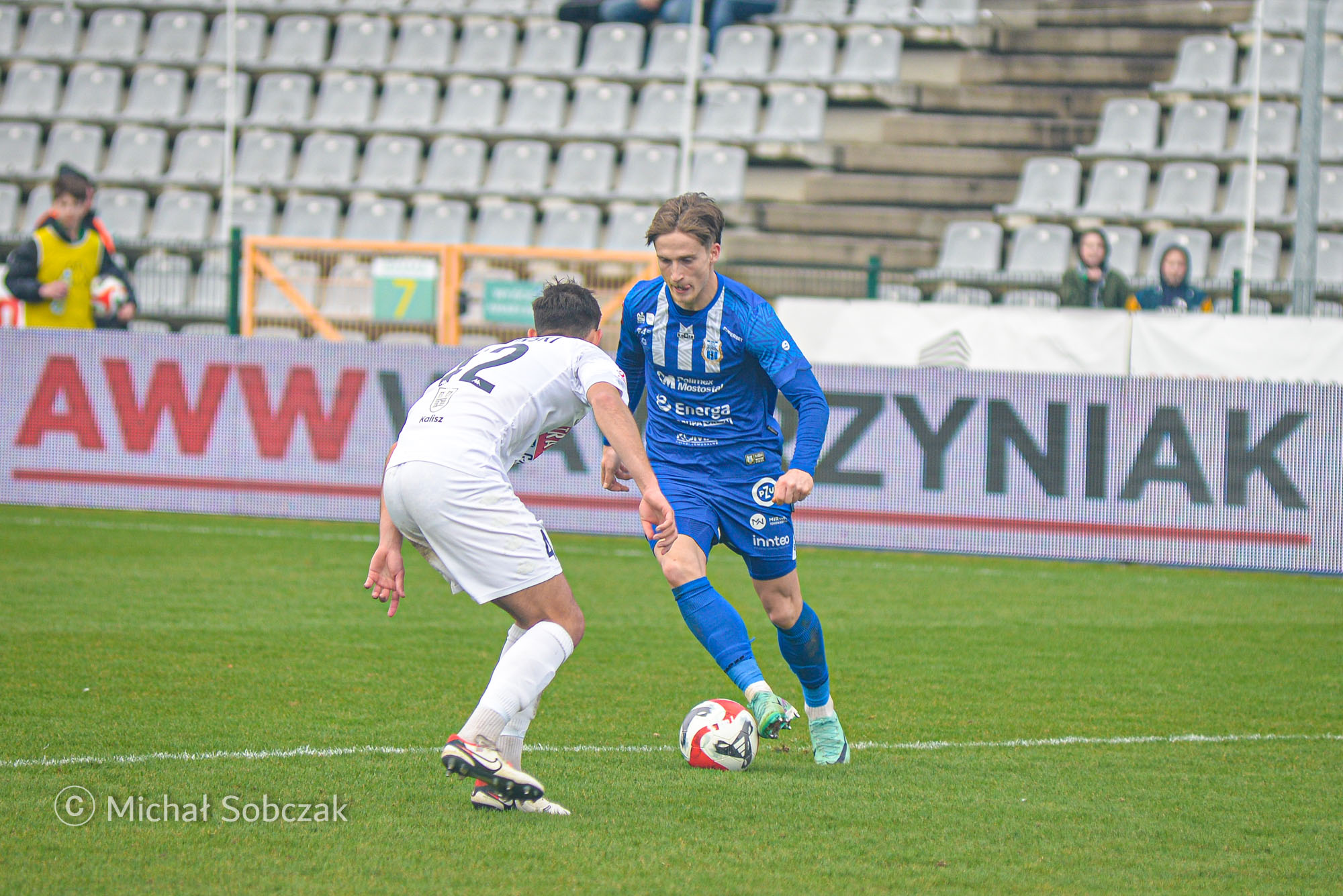 Podział punktów w starciu z liderem. KKS Kalisz - Stomil Olsztyn (GALERIA)