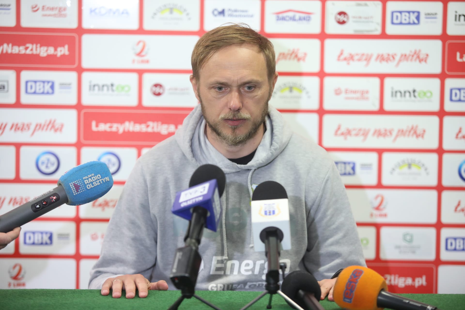 Konferencja po meczu z Olimpią Grudziądz