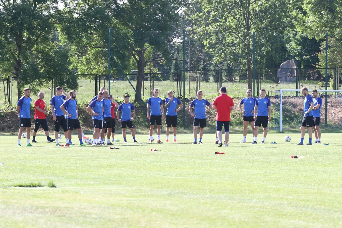 Stomilowcy zaliczyli pierwszy trening