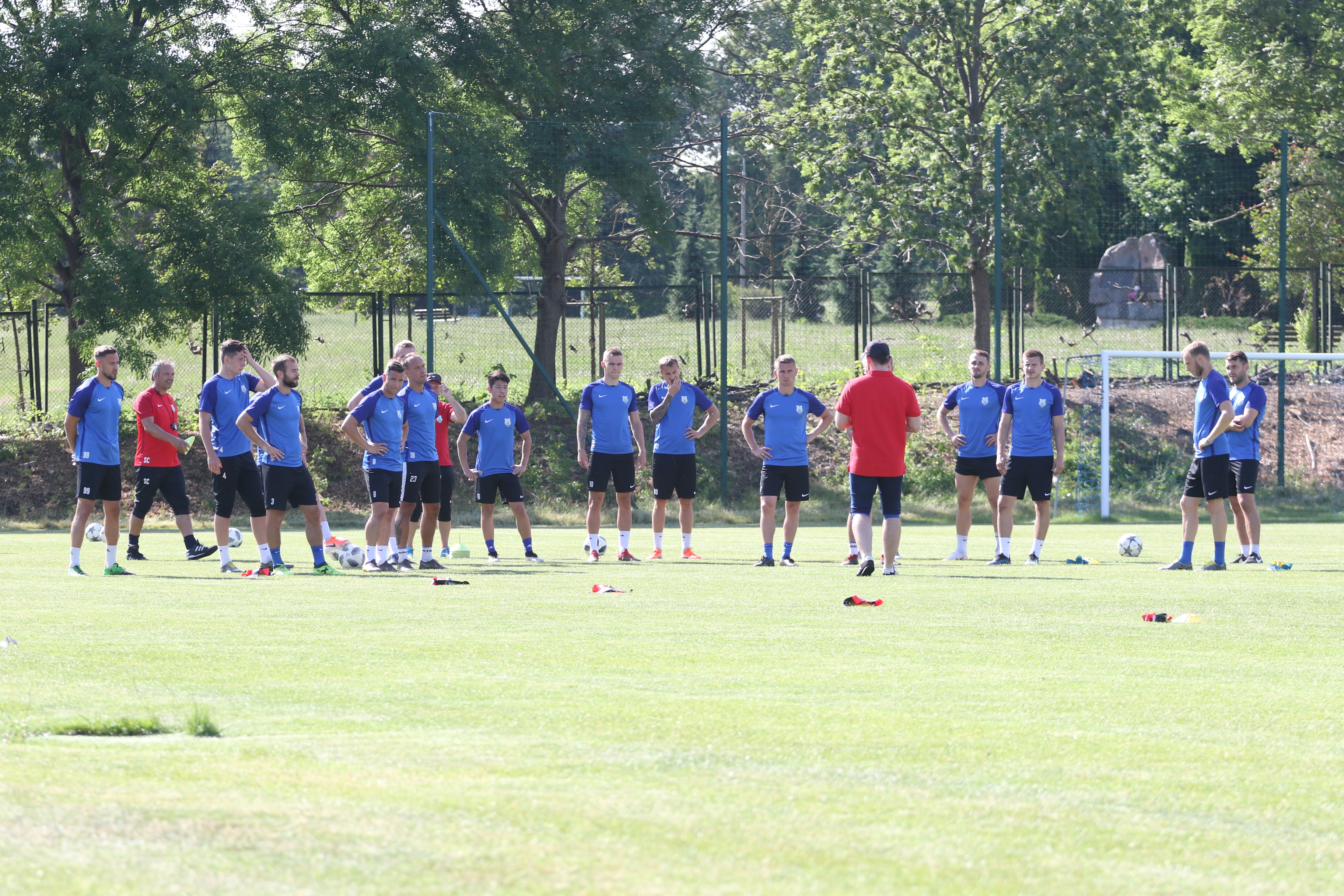 Stomilowcy zaliczyli pierwszy trening