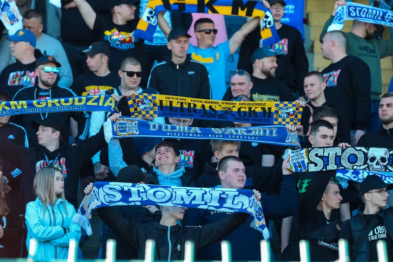 Stomil Olsztyn - Olimpia Grudziądz (77)