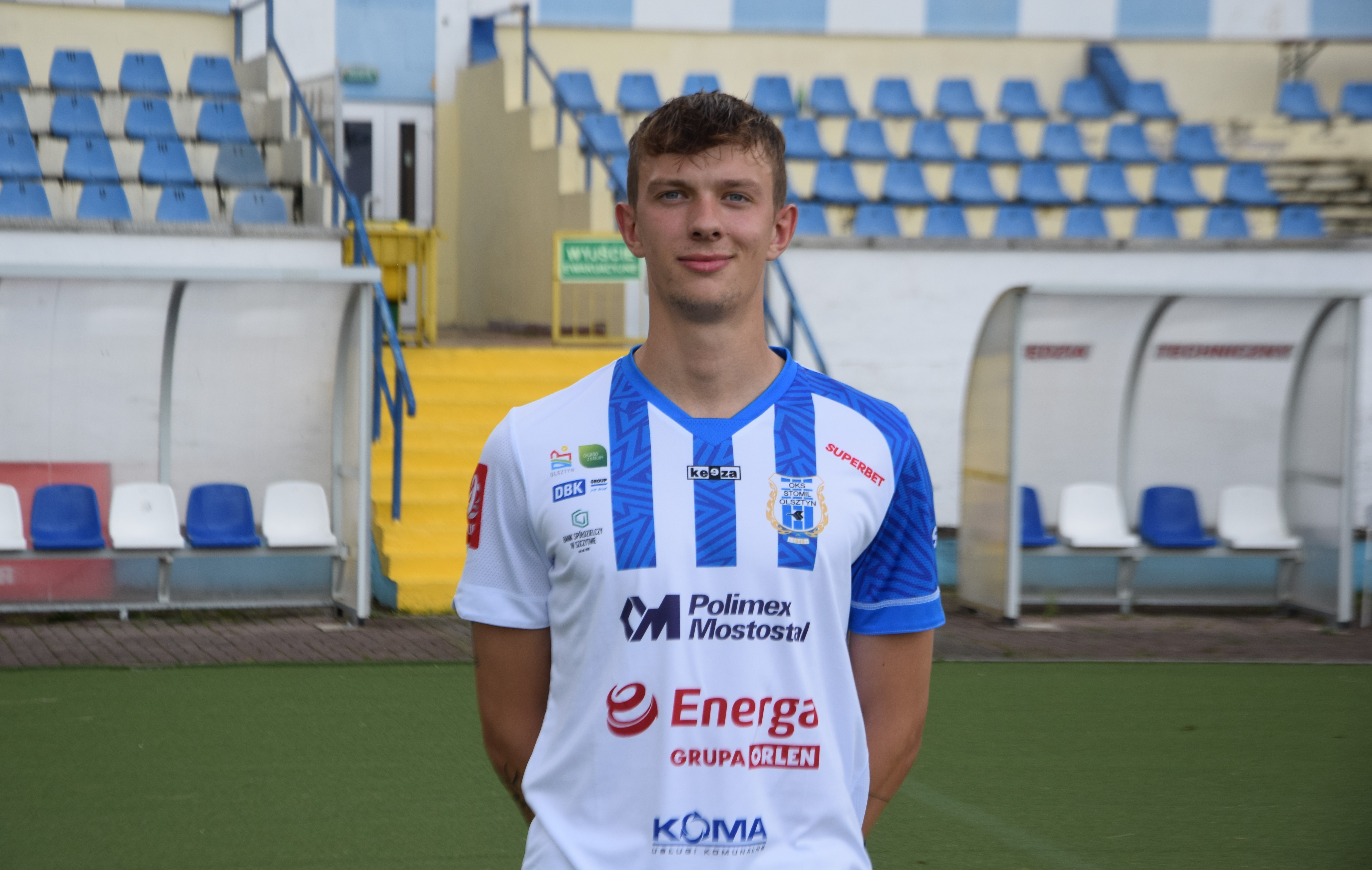 Mateusz Jońca piłkarzem Stomilu Olsztyn