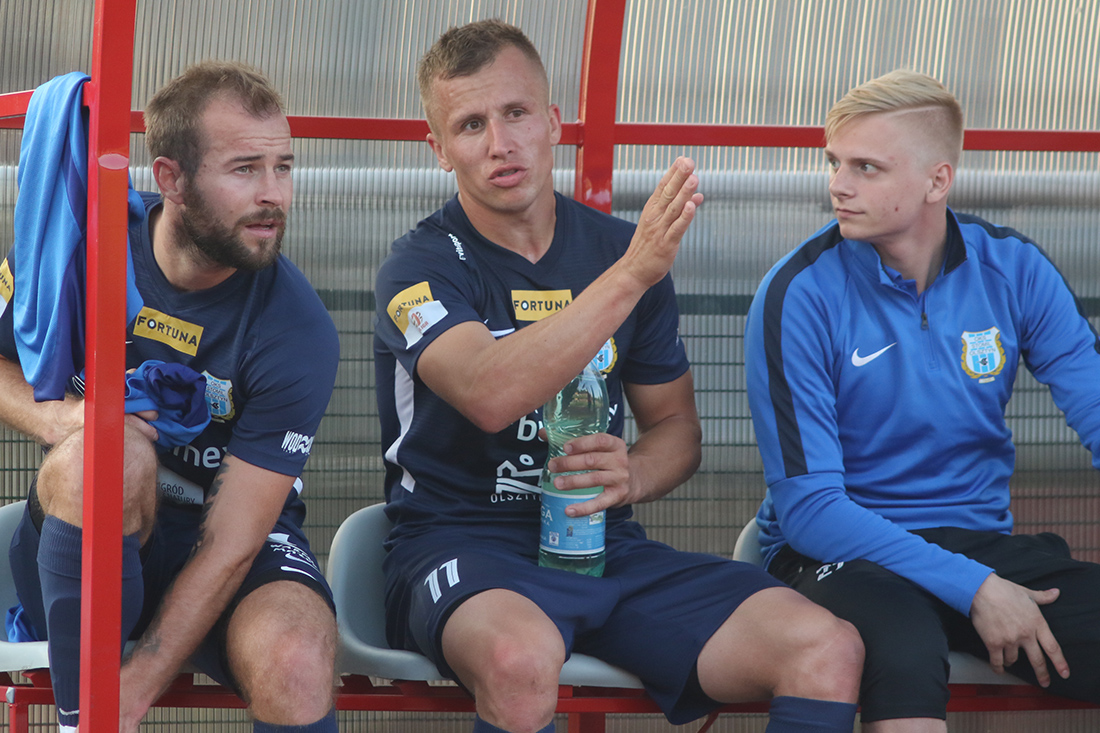 Galeria zdjęć ze sparingu Stomil - Baltika