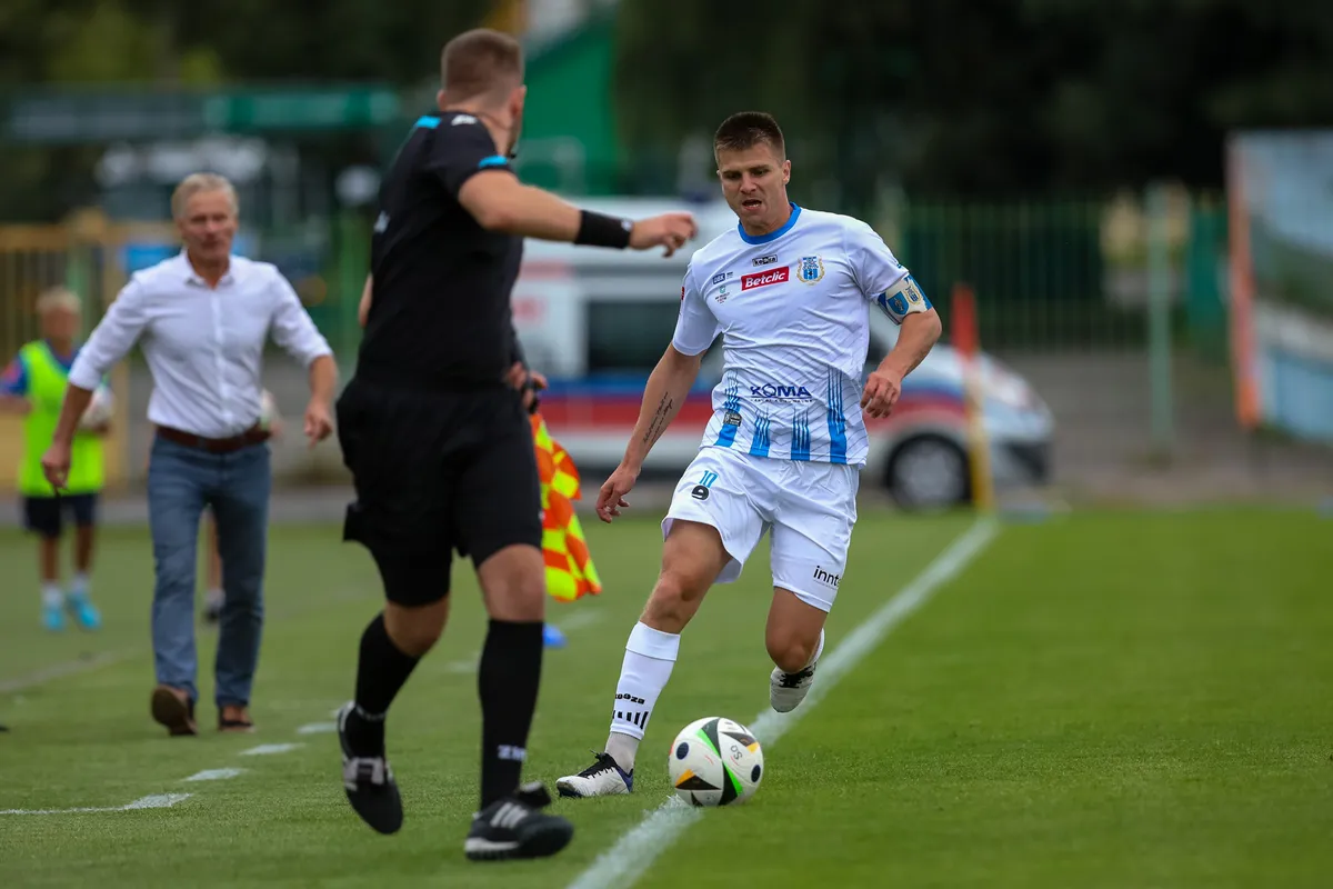 Łukasz Dobrzyński głównym arbitrem w meczu z GKS Wikielec