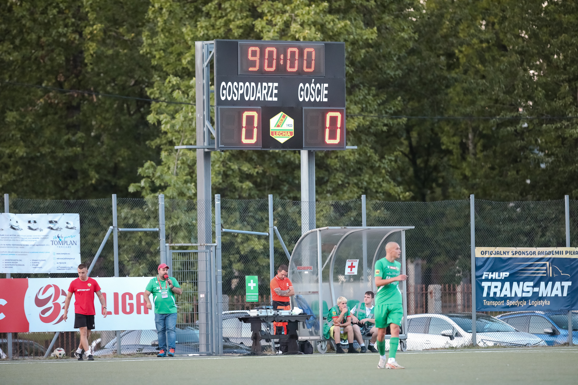 Lechia Tomaszów Mazowiecki - Stomil Olsztyn (SKRÓT)