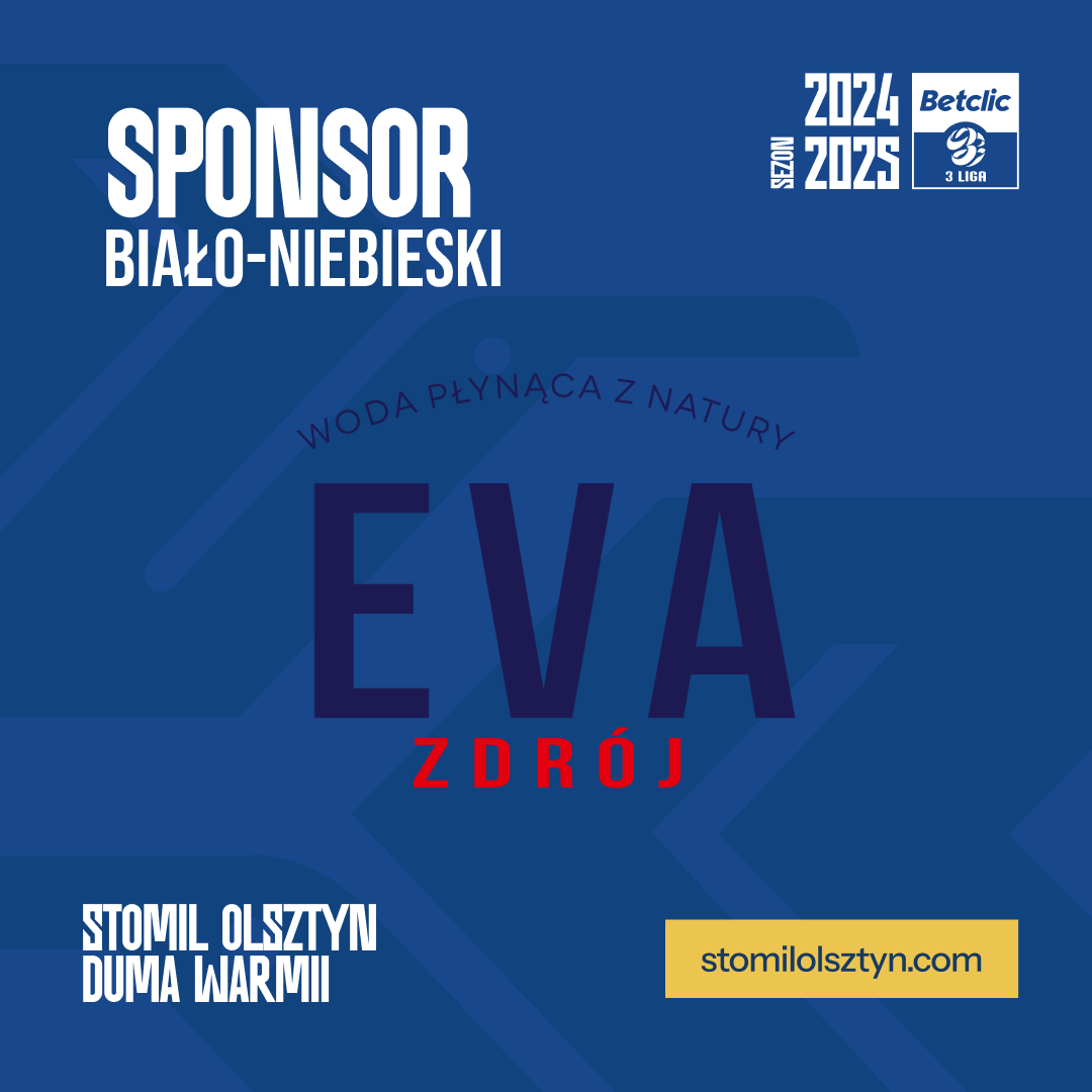 EVA ZDRÓJ sponsorem Stomilu Olsztyn!