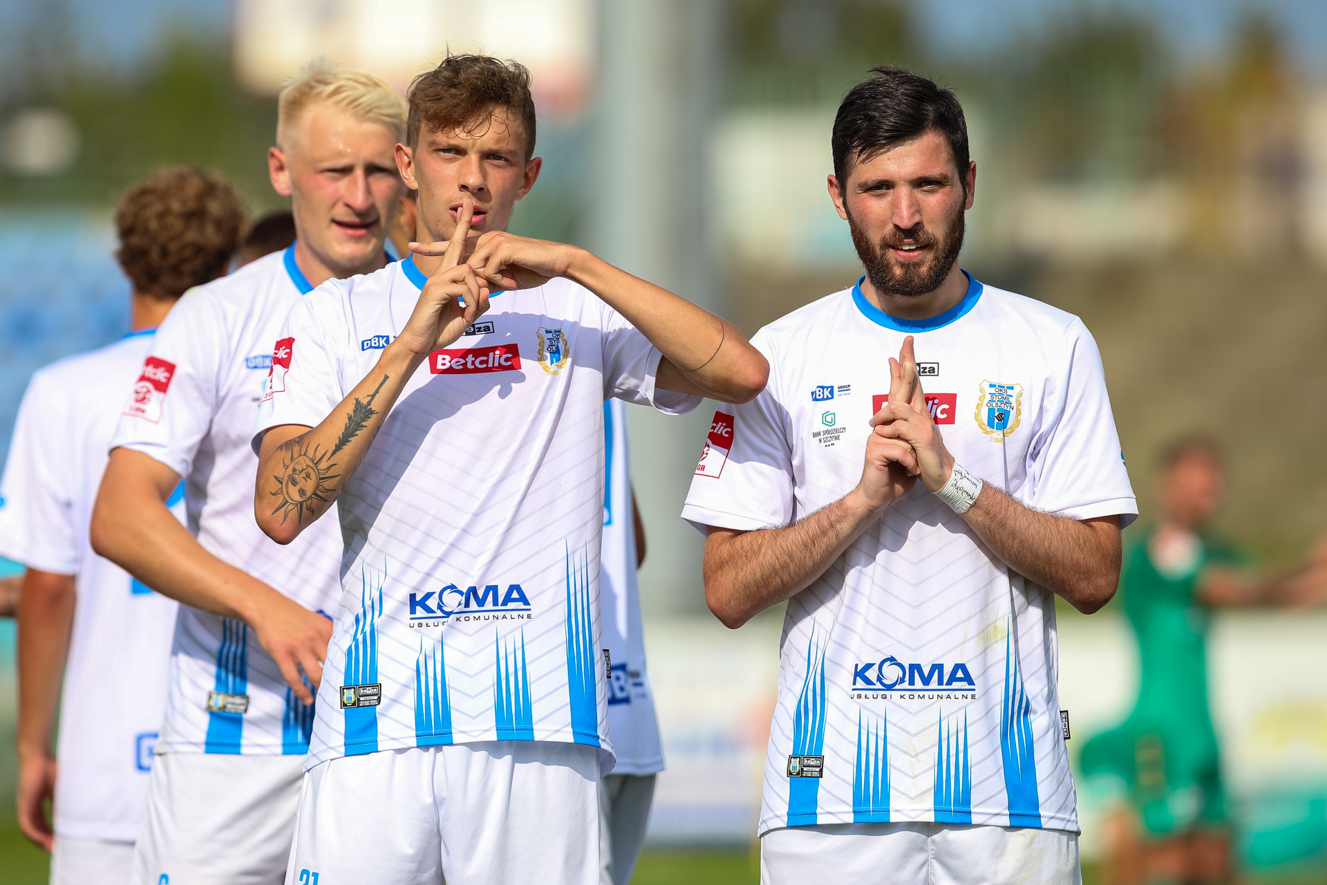 Stomil Olsztyn - Warta Sieradz (SKRÓT)