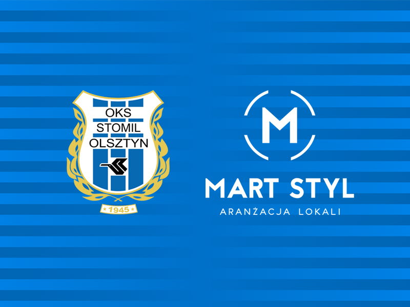 Firma Mart-Styl sponsorem Stomilu Olsztyn!