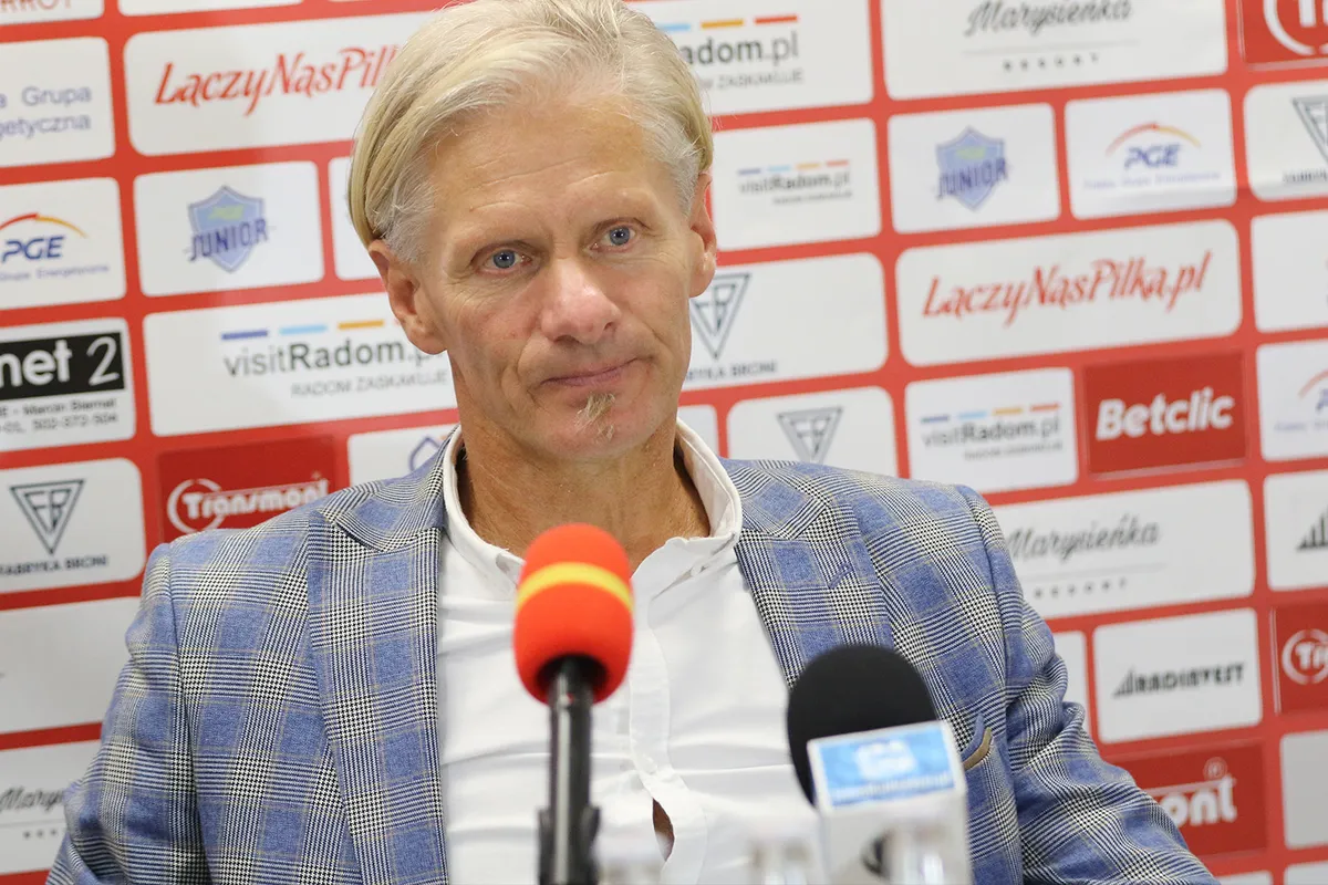 „Ubolewam, że wracamy bez punktów”. Konferencja po meczu z Bronią Radom.