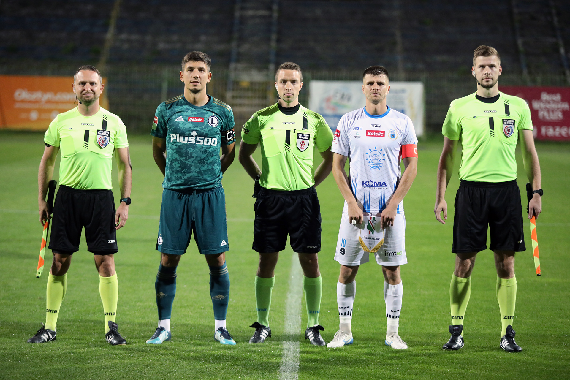 Skrót meczu Stomil Olsztyn - Legia II Warszawa