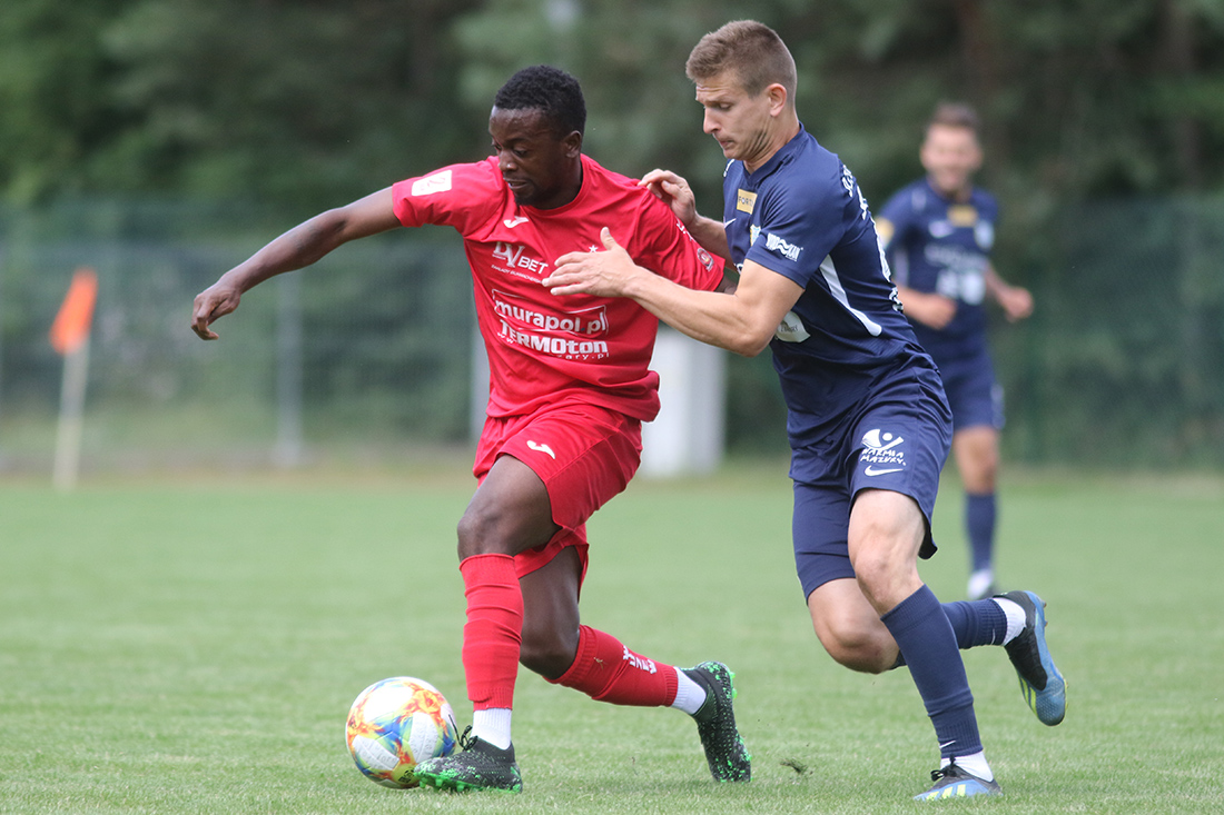 Fotorelacja ze sparingu z Widzewem