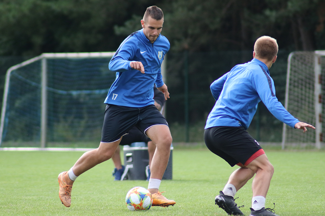 Na zakończenie zgrupowania sparing z Pelikanem