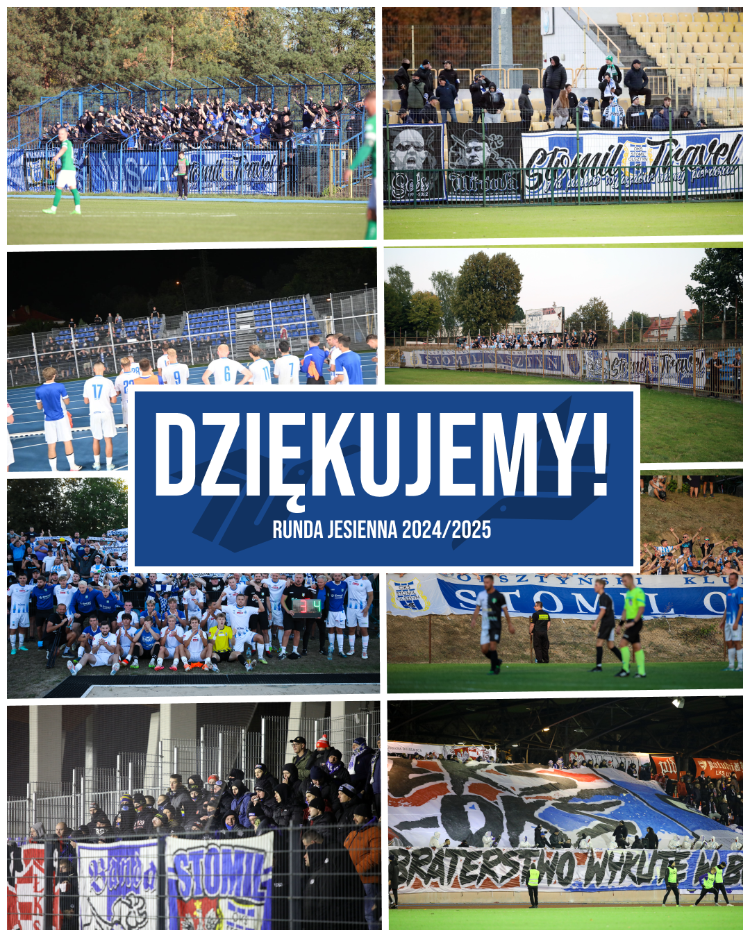 Podziękowania dla kibiców