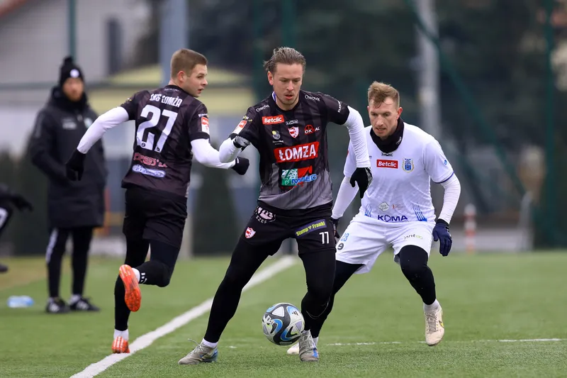 Stomil Olsztyn przegrał 1:3 w Łomży z ŁKS-em