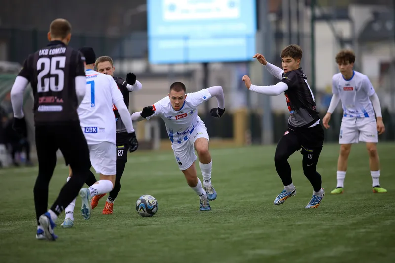 Stomil Olsztyn przegrał 1:3 w Łomży z ŁKS-em