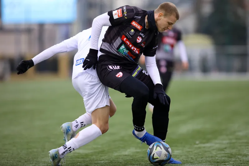 Stomil Olsztyn przegrał 1:3 w Łomży z ŁKS-em