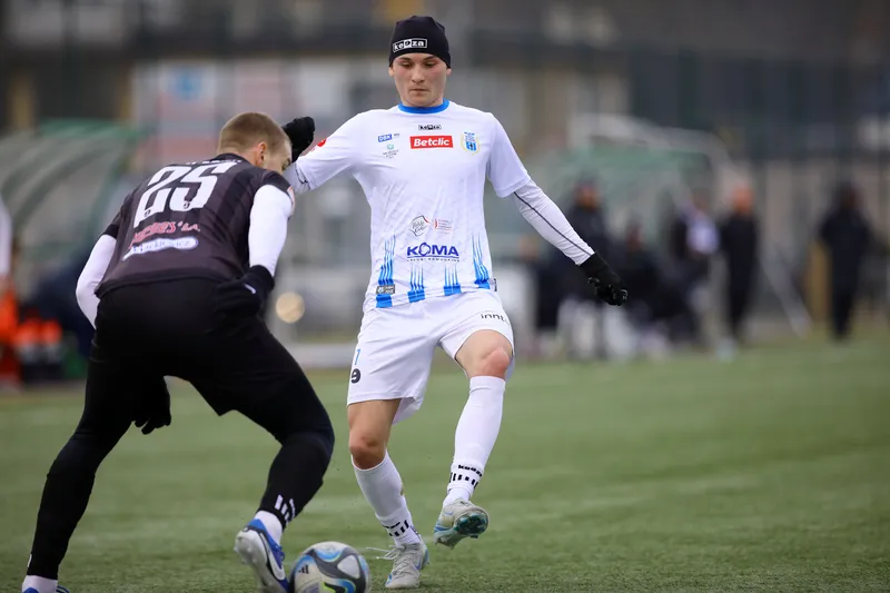 Stomil Olsztyn przegrał 1:3 w Łomży z ŁKS-em