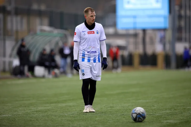 Stomil Olsztyn przegrał 1:3 w Łomży z ŁKS-em