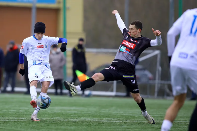 Stomil Olsztyn przegrał 1:3 w Łomży z ŁKS-em