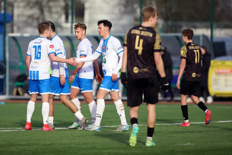 Stomil Olsztyn wygrał 4:0 ze Stomilem II Olsztyn