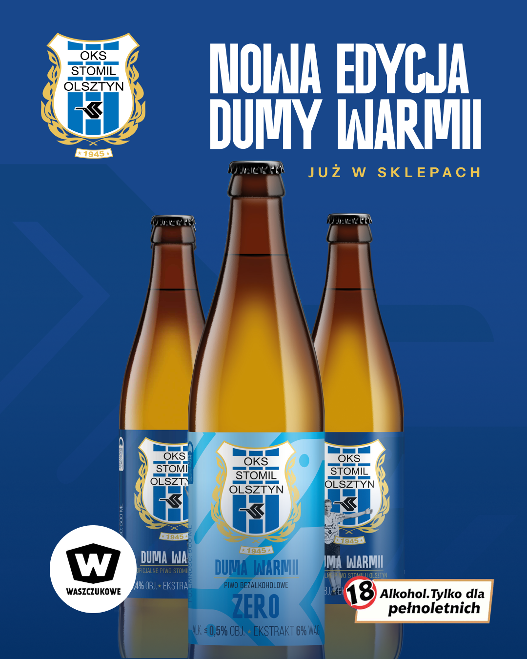 DUMA WARMII ZERO - piwo bezalkoholowe