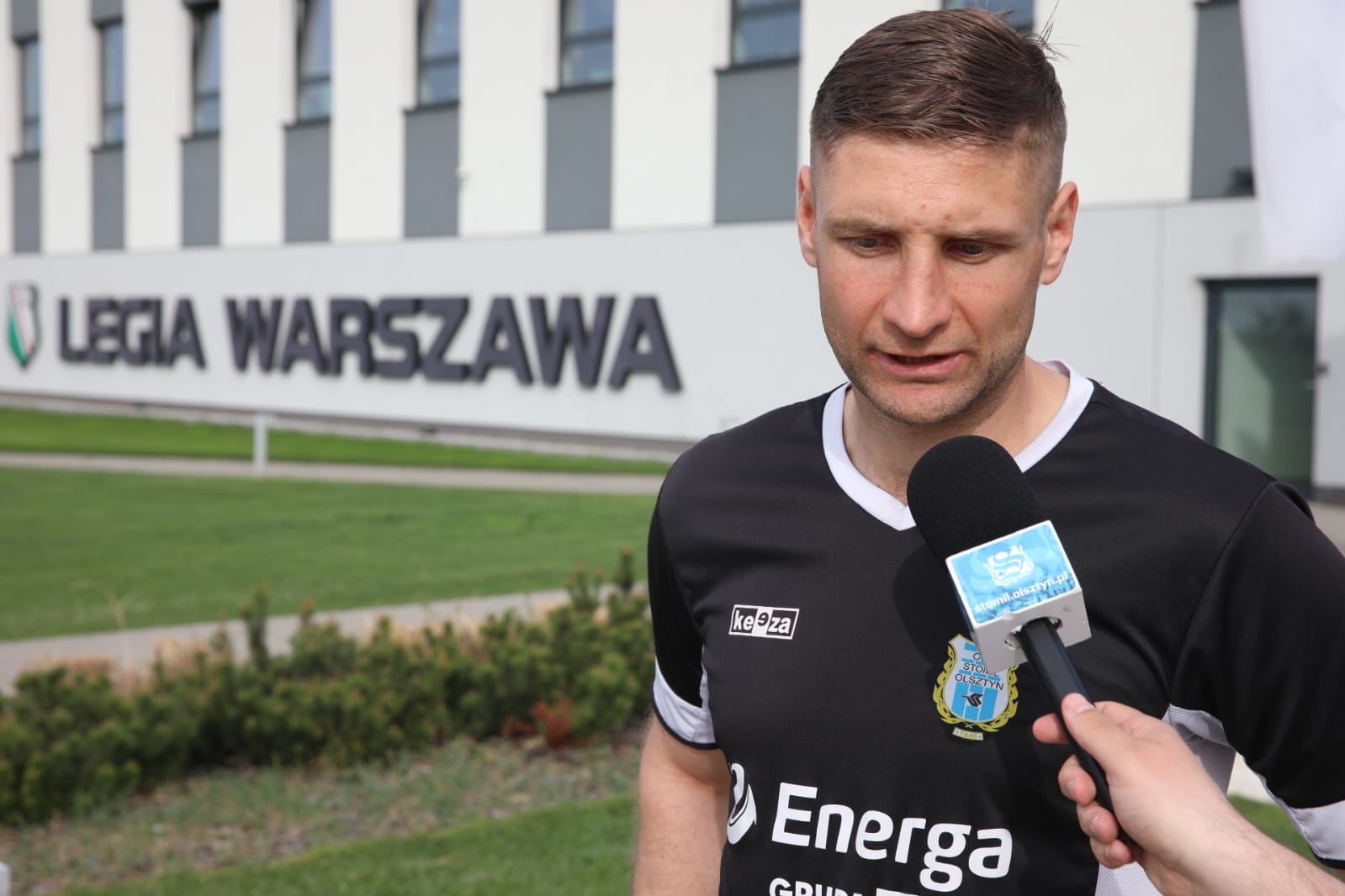 Konferencja prasowa po meczu Legia II Warszawa - Stomil Olsztyn